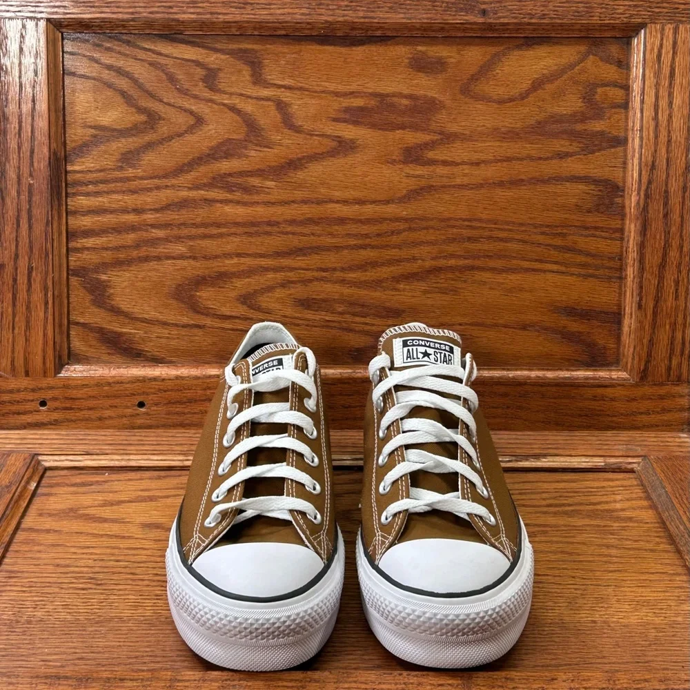 Converse‎ CTAS Lift Ox Brindle Brown White Black Shoes
